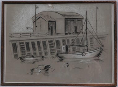 Drawing, Middle Pier Portland, n.d