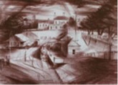 Print - Lithograph, Portland, Victoria, c. 1954