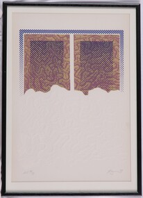 Print, Rod Ewins, (Brain coral), 1977