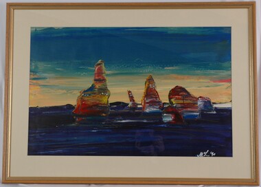 Painting, James McLear, Untitled, 1990