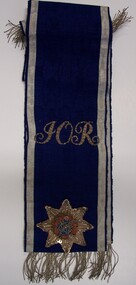 Ceremonial object - Sash, Independent Order of Rechabites, n.d