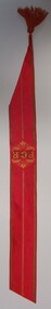 Ceremonial object - Sash, Ancient order of the Foresters, n.d