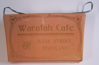 Container - Chocolate Box, Waratah Cafe Chocolate Box, 1910-1930