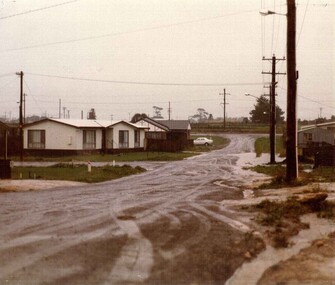 Photograph - Photograph - Barrowby Street under construction, n.d