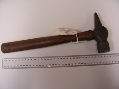 Antique L.A. Rare Adze Axe Wood Hoe Hammer Tool Making Old Ships Carpentry