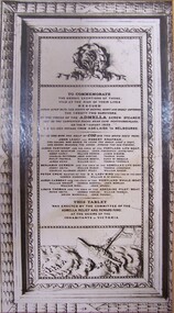 Photograph - Photograph - Memorial to those who risked their lives, n.d