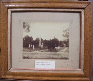 Photograph - Photograph - View of the Cemetery at South Portland, Victoria, n.d