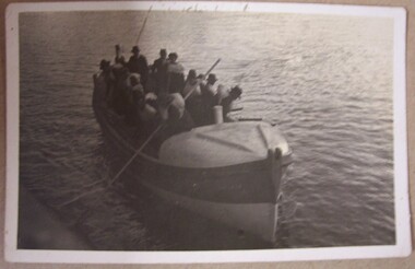 Photograph - Photograph - Portland Lifeboat going to the rescue, n.d