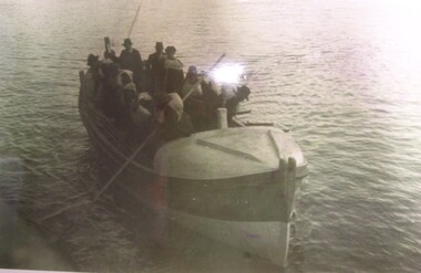 Photograph - Photograph - Portland Lifeboat going to the rescue, n.d
