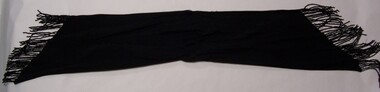 Costume - Scarf - Black Beaded, n.d