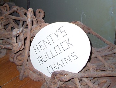 Functional object - Chains - bullock harness, n.d