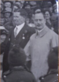 Photograph - Photograph - Duke of Gloucester with the Mayor at Portland during Centenary 1934, Winifred Esther Hall, 1934