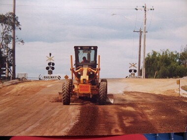 Photograph - Photograph - grader at work, n.d