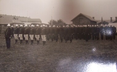 Postcard - Postcard - Police escort for Duke of Gloucester, Portland, 1934, 1934