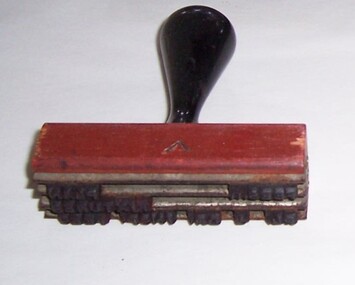 Functional object - Wooden Stamp, n.d