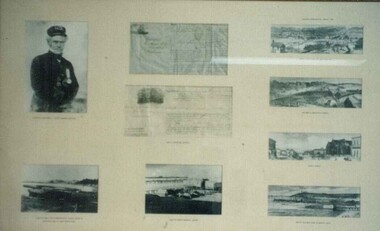 Photograph - Photograph - framed collection of photographs and shipping certificates, n.d