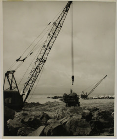 Photograph - Photograph - Portland Harbour Construction, n.d