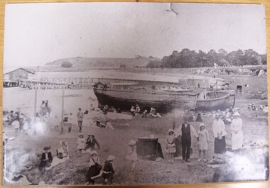 Photograph - Photograph - beach scene, Portland, n.d