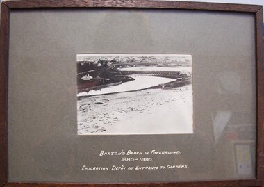 Photograph - Photograph - "Barton's Beach, 1880 - 1890, 1880-1890