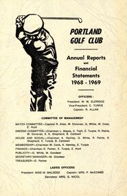 Administrative record - Annual Reports - Portland Golf Club, n.d