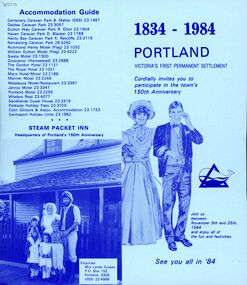 Document - Flyer - Advertising Portland's 150th Anniversary in 1984, c. 1983