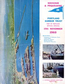 Programme - Programme - Portland Harbour Trust for Port of Portland Official Opening, Nov-60