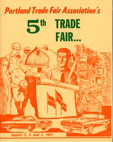 Programme - Souvenir Programme - Portland Trade Fair Association's 5th Trade Fair 1971, Aug-71