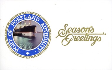Card - Port of Portland Christmas Card, n.d