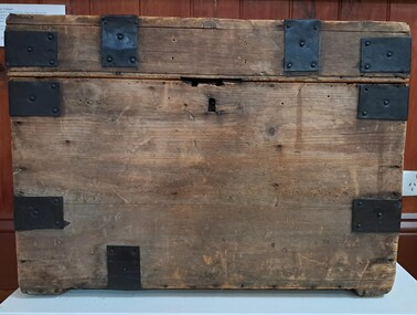 Furniture - Wooden Trunk, Early 1800s
