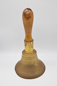 Ceremonial object - Town Crier's Bell - Syd Cuffe, c. 1983