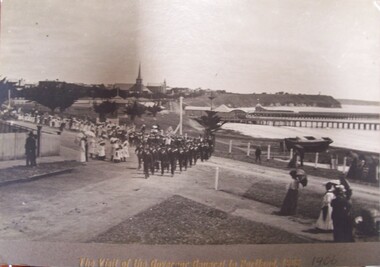 Postcard - Postcard - "The visit of the Governor-General to Portland, 1906", 1906