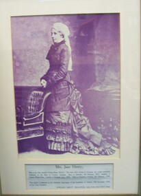 Photograph, Mrs. Jane Henty, 1984