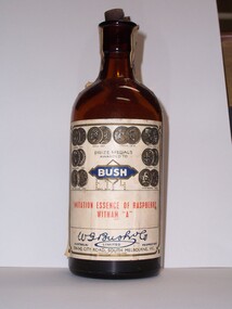 Container - Bottle - Blue Ark Brand: Essence of Creaming Soda, n.d