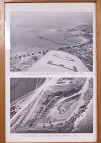 Photograph - Photographs - Aerial views of Portland and Cape Grant Quarry, 1957