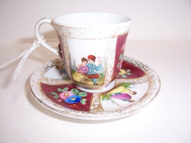 Domestic object - Teacup and Saucer, 1884