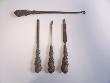 Domestic object - Manicure set, Levi & Salamon, 1898