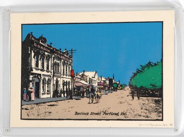 Print - Print - Bentinck Street, 1984