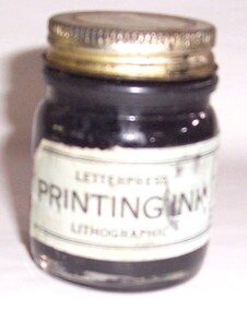 Craft - Lithographic Letter Press Printing Ink, F.T. Wimble & Co Limited, Incorporated in New South Wales, n.d