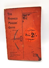 Book, Walsall: Office of Saddlery and Harness, 'The Harness Makers Guide' second edition, 1907