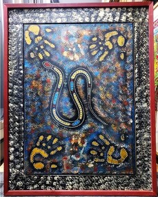 Painting, Within the Serpent Creation