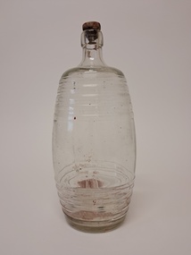 Container - Glass Bottle - with cork lid