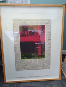 Mixed media - Framed Art Work, Wallace, Carmel et al, Lagoon Page 5, 2004