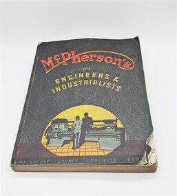 Book - Tool Catalogue, McPherson's Limited, McPherson's FOR ENGINEERS & INDUSTRIALISTS, 1949