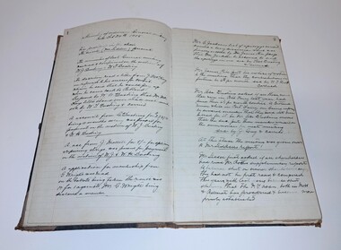 Journal - Fisherman's Union Minute Book, Charles (Carl) Gustav Patterson, 1905