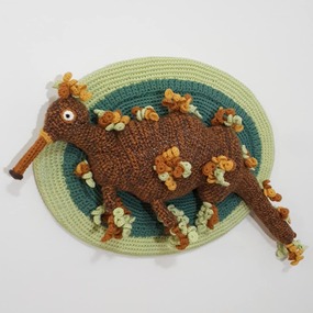 Textile, Trevor Smith, Leafy Sea Dragon, 2019
