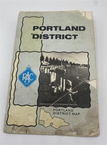 Map - Map - RACV Portland District Map, Portland, Victoria & Mt Gambier, South Australia, RACV, Portland District Portland District Map, Unknown