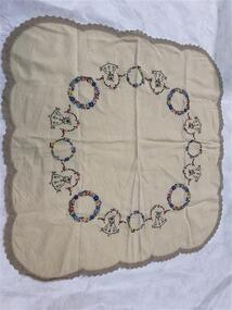 Decorative object - Embroidered Tablecloth, Unknown
