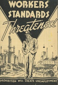 Ephemera - Pamphlet - Liquor Trades Defence Union of Australia, Liquor Trades Defence Union, Workers Standards Threatened, Early 1900s
