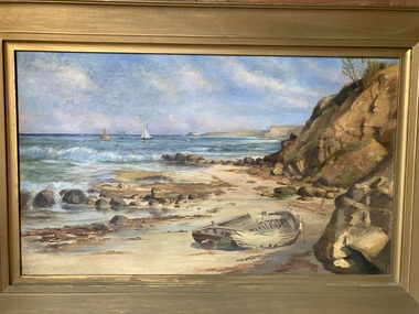Painting, John Webster Lawson, North Shore, Portland, 1890s