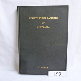 Book, Fourth Fleet families of Australia by C J Smee, 1992_